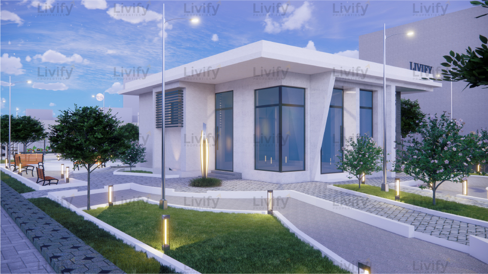 plot for sale in ennore - right angle view-night