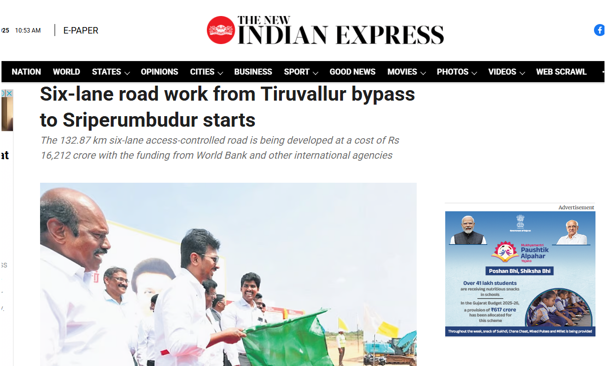 Road and Transport Infrastructure