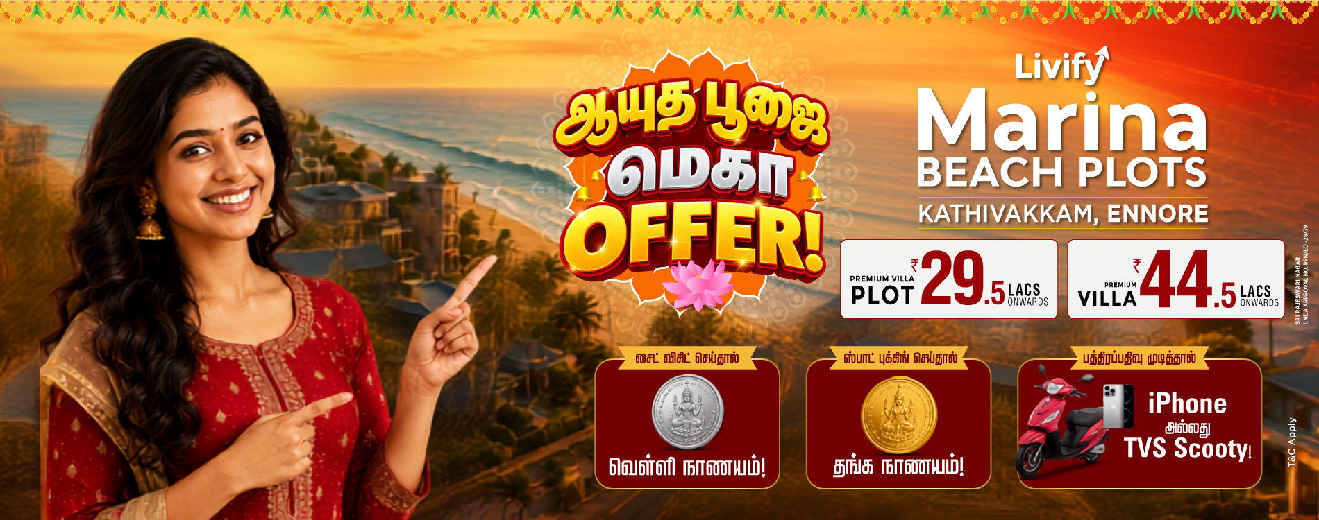 Livify Marina Beach Plots – Beach Life