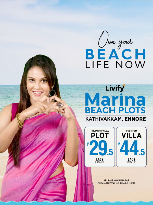 Livify Marina Beach Plots – Premium Plots & Villas
